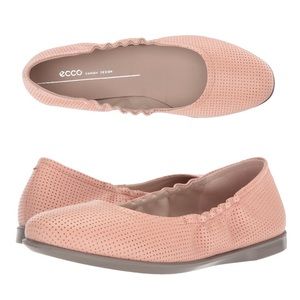 NWB ECCO Women's Incise Enchant Pink Ballerina Ballet Flat - Size- 11-11.5 | 42